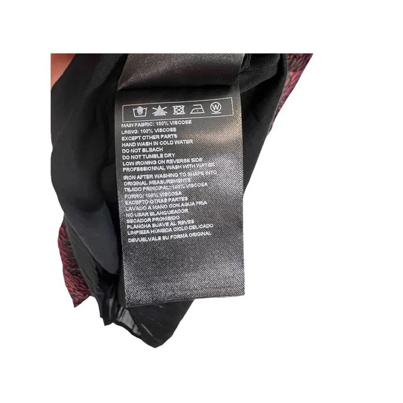 BA&SH Floral  Paris Gypsy Bohemian Midi V Neck Dress SIZE 4 NWT - Picture 12 of 12